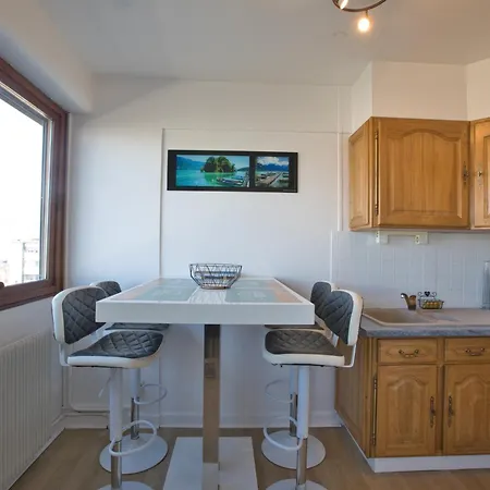 公寓 Le Sommet Citadin Avec Vue